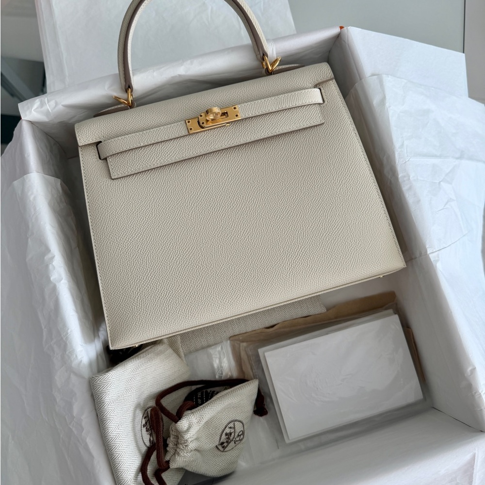 Hermes 25cm Craie